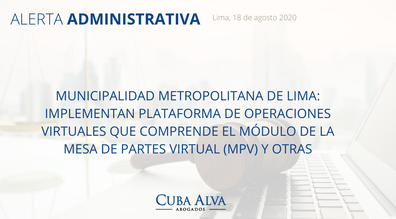 Alerta Administrativa- 18. Agosto 2020