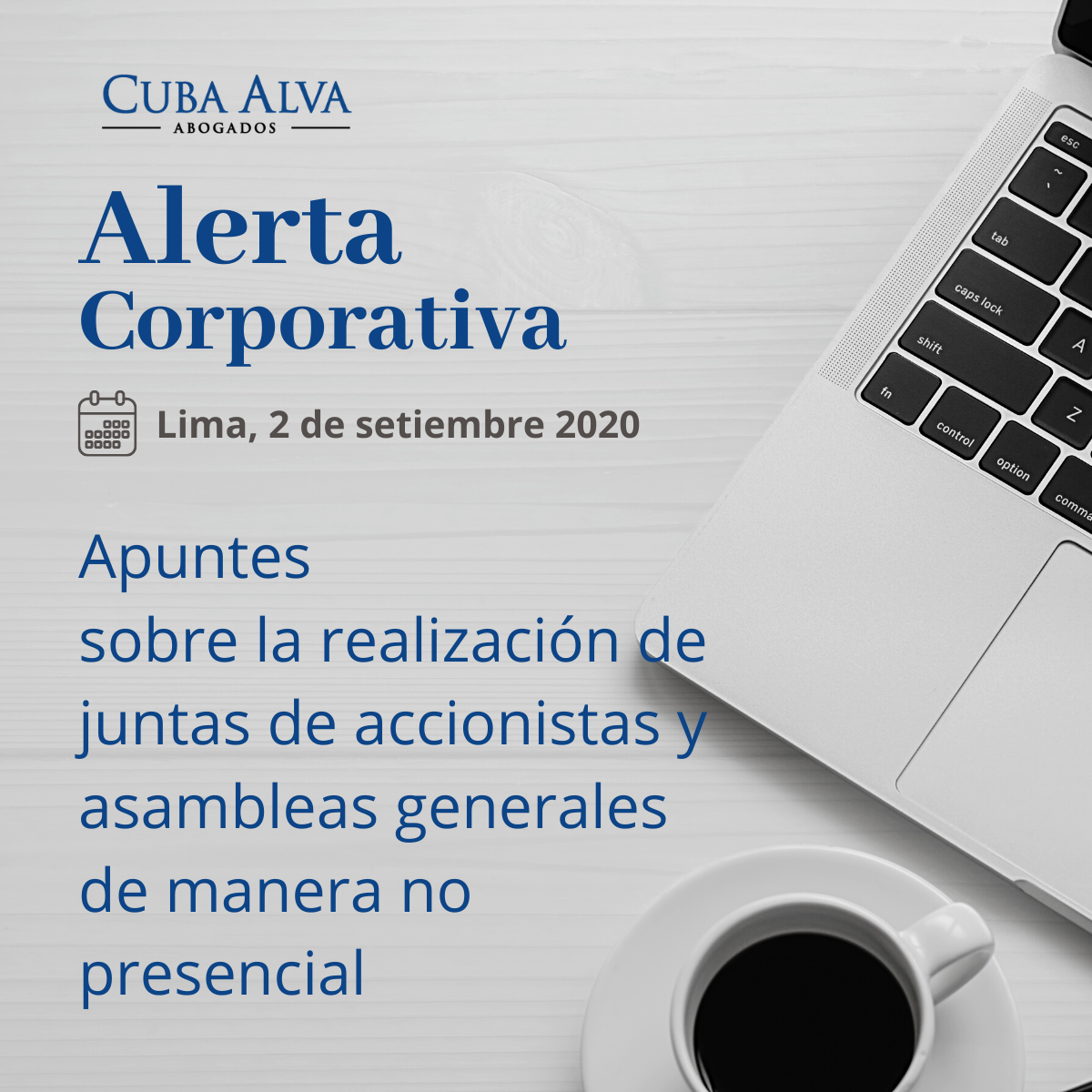Alerta Corporativa- 02. Setiembre 2020