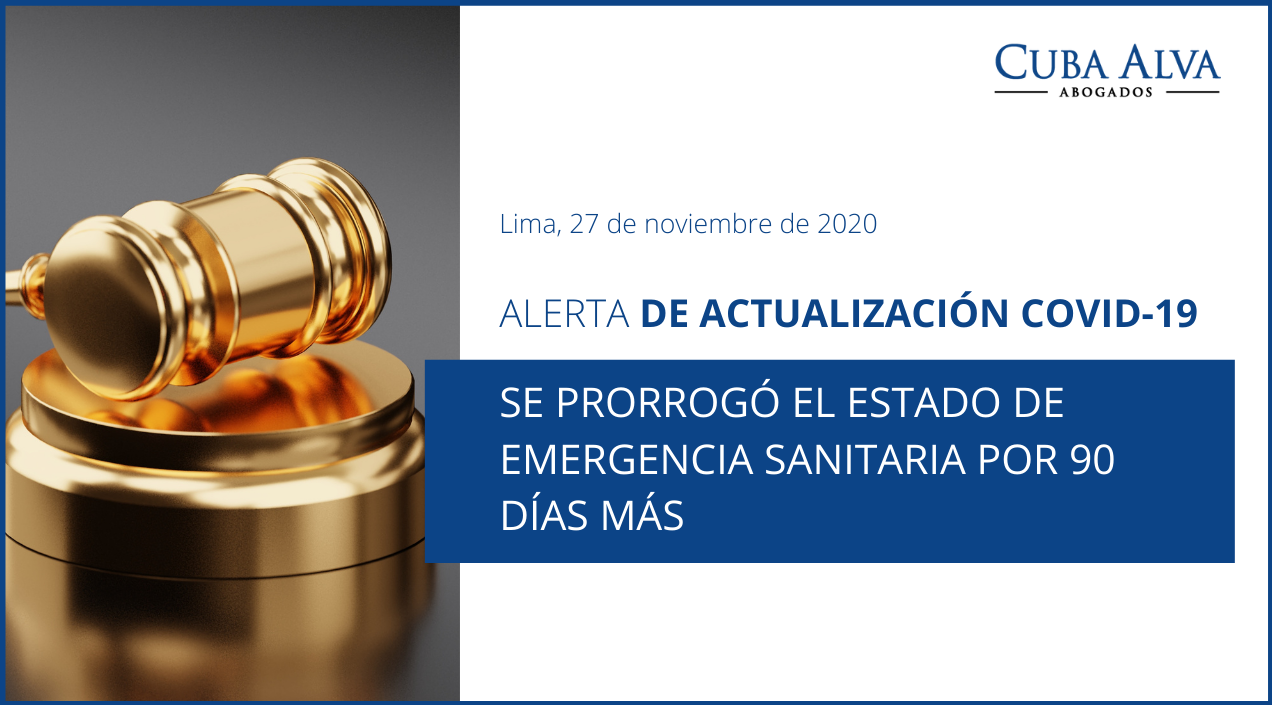 Alerta de Actualización COVID-19 — 27 de Noviembre de 2020