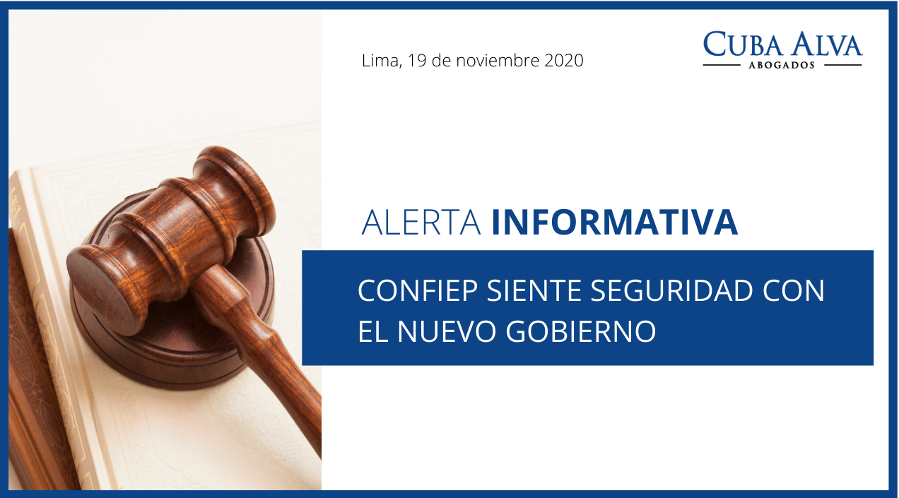 Alerta Informativa — 19 de Noviembre de 2020