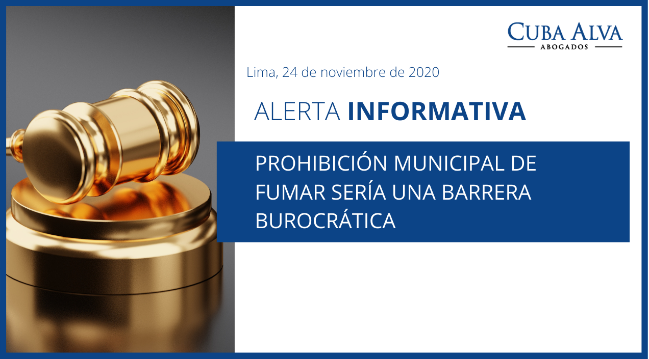 Alerta Informativa — 24 de Noviembre de 2020