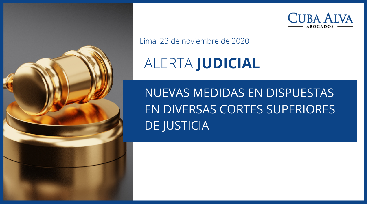 Alerta Judicial - 23. Noviembre 2020