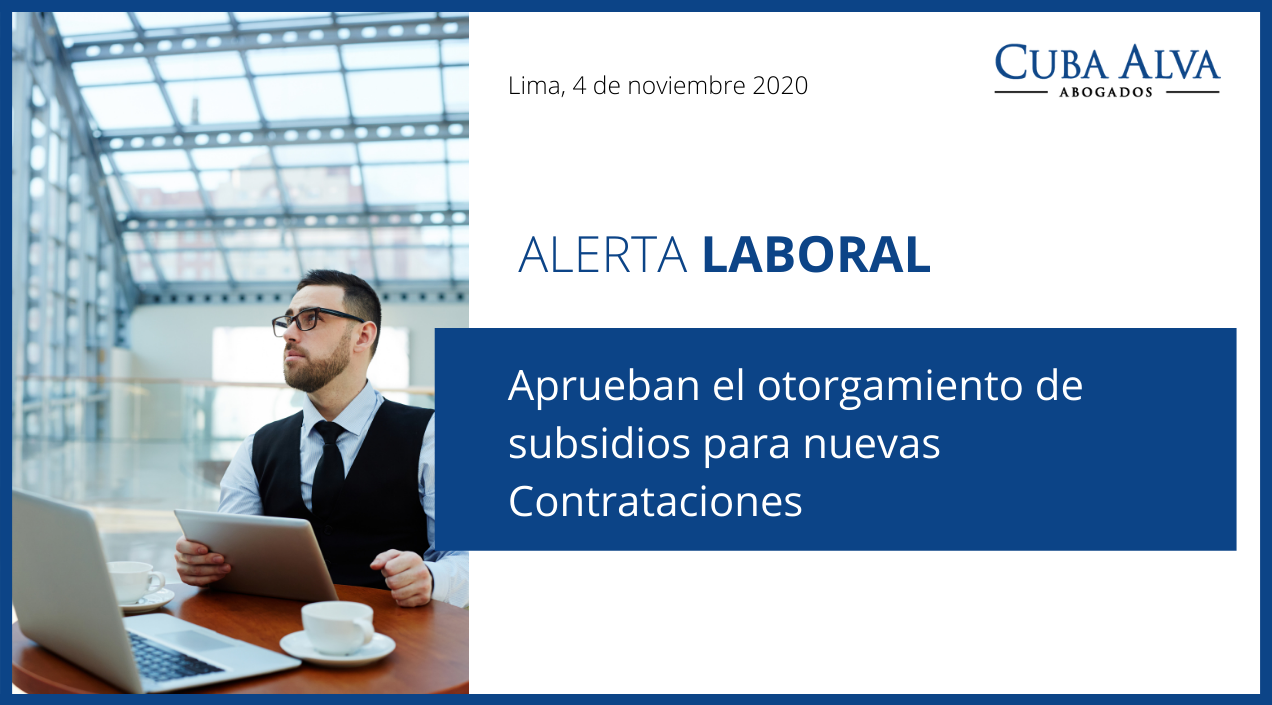 Alerta Laboral - 04. Noviembre 2020