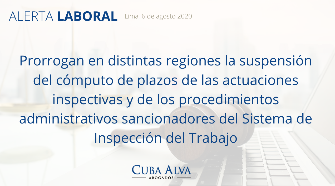 Alerta Laboral - 06. Agosto 2020