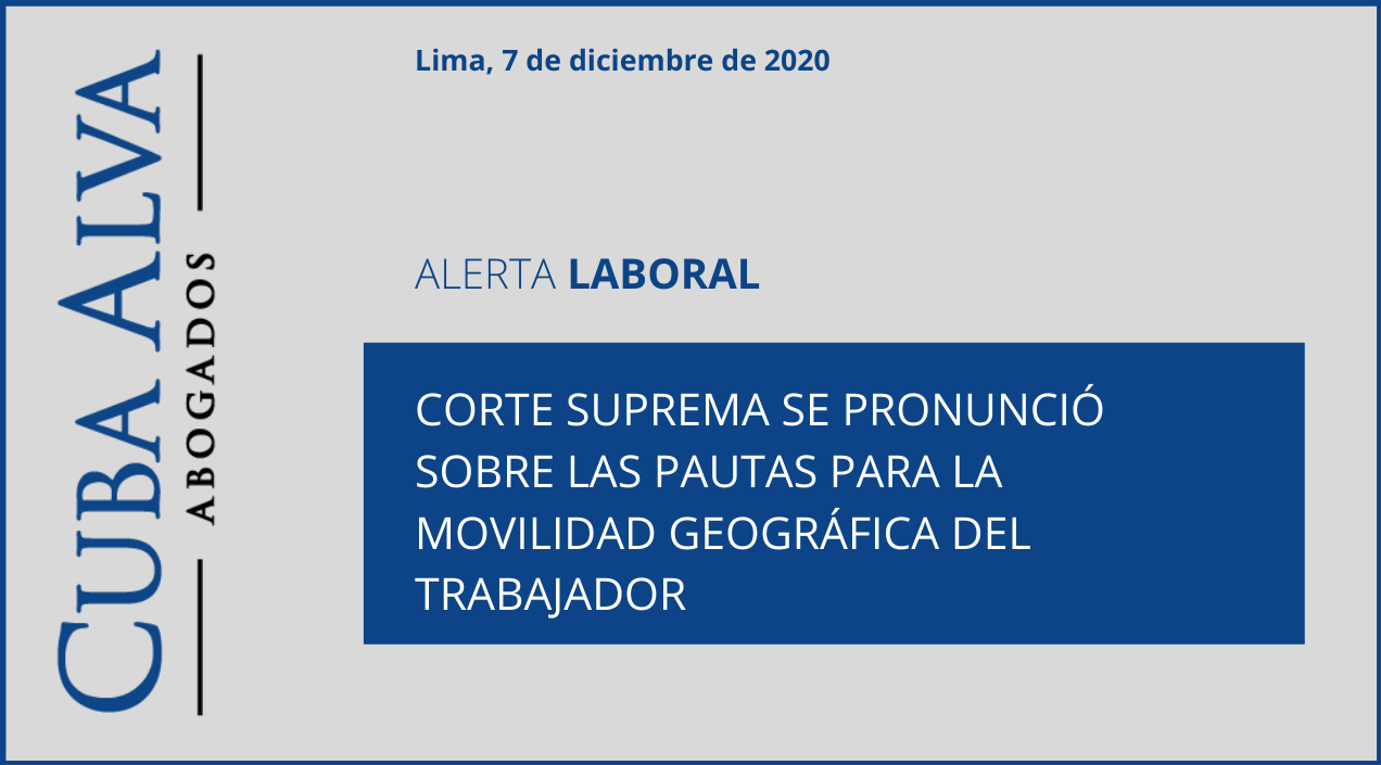 Alerta Laboral - 07. Diciembre 2020