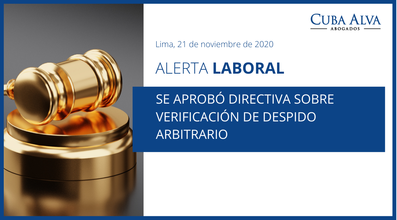 Alerta Laboral - 20 de noviembre 2020