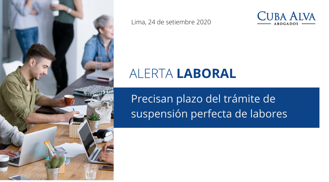 Alerta Laboral - 24. Setiembre 2020
