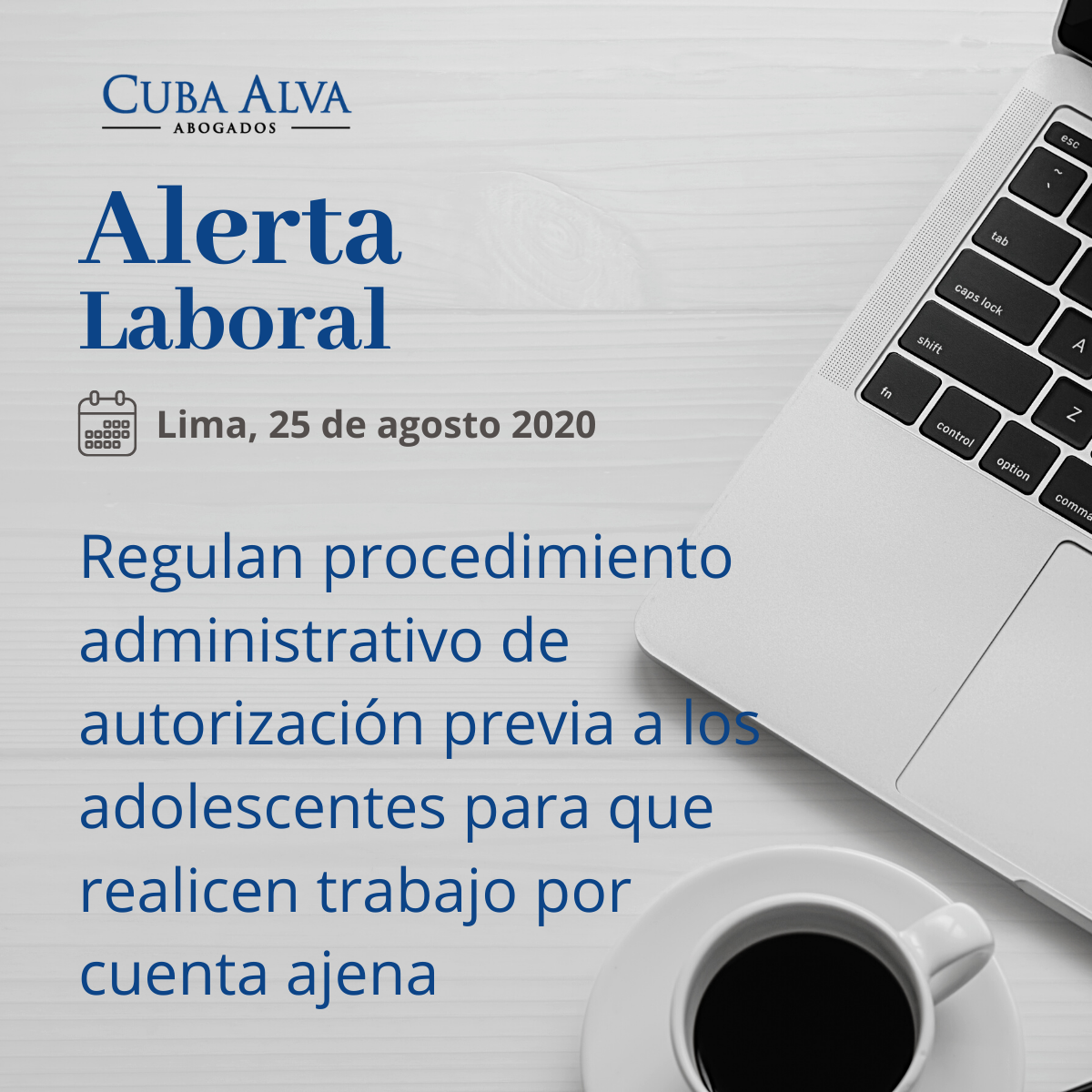 Alerta Laboral - 25. Agosto 2020