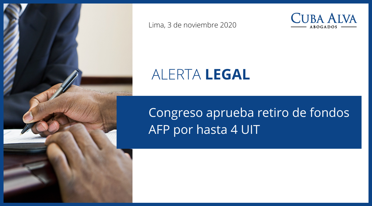 Alerta Legal - 03. Noviembre 2020