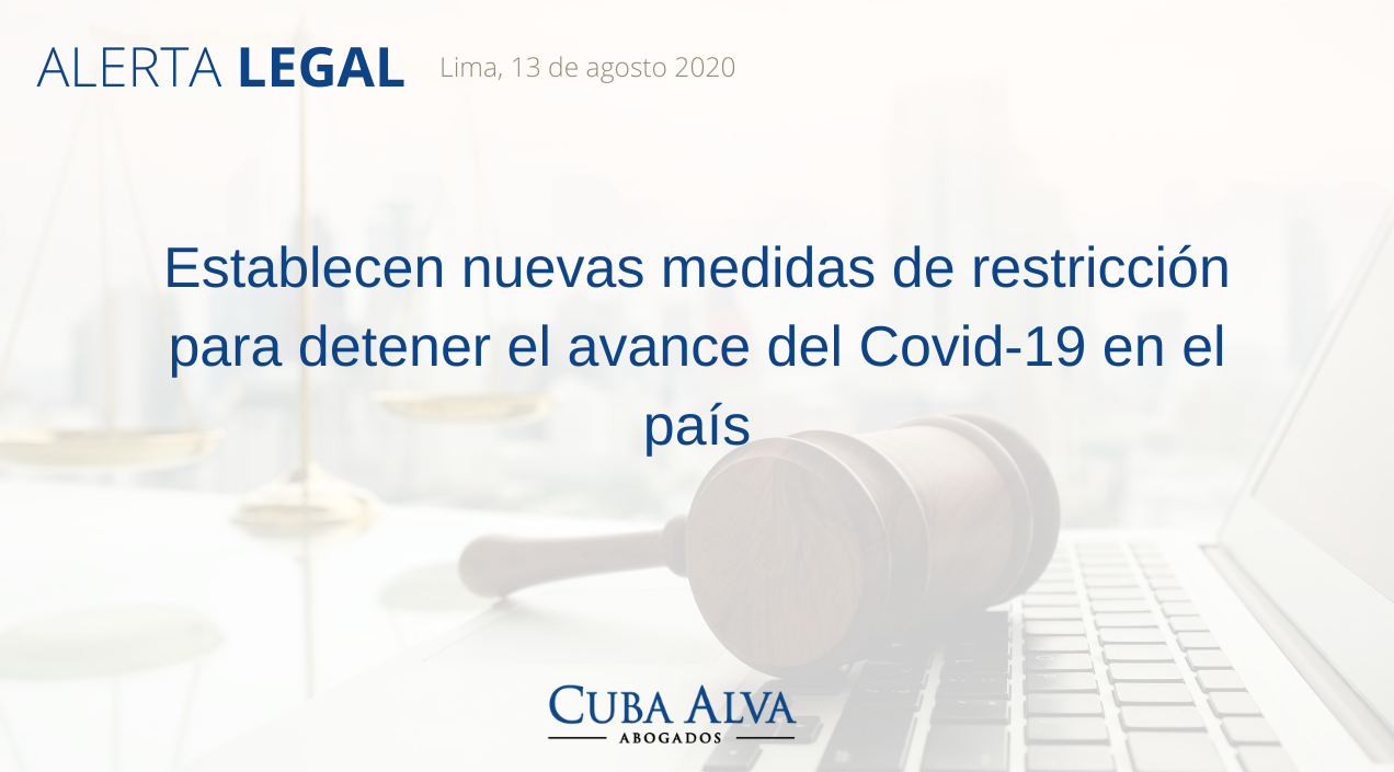 Alerta Legal - 13. Agosto 2020