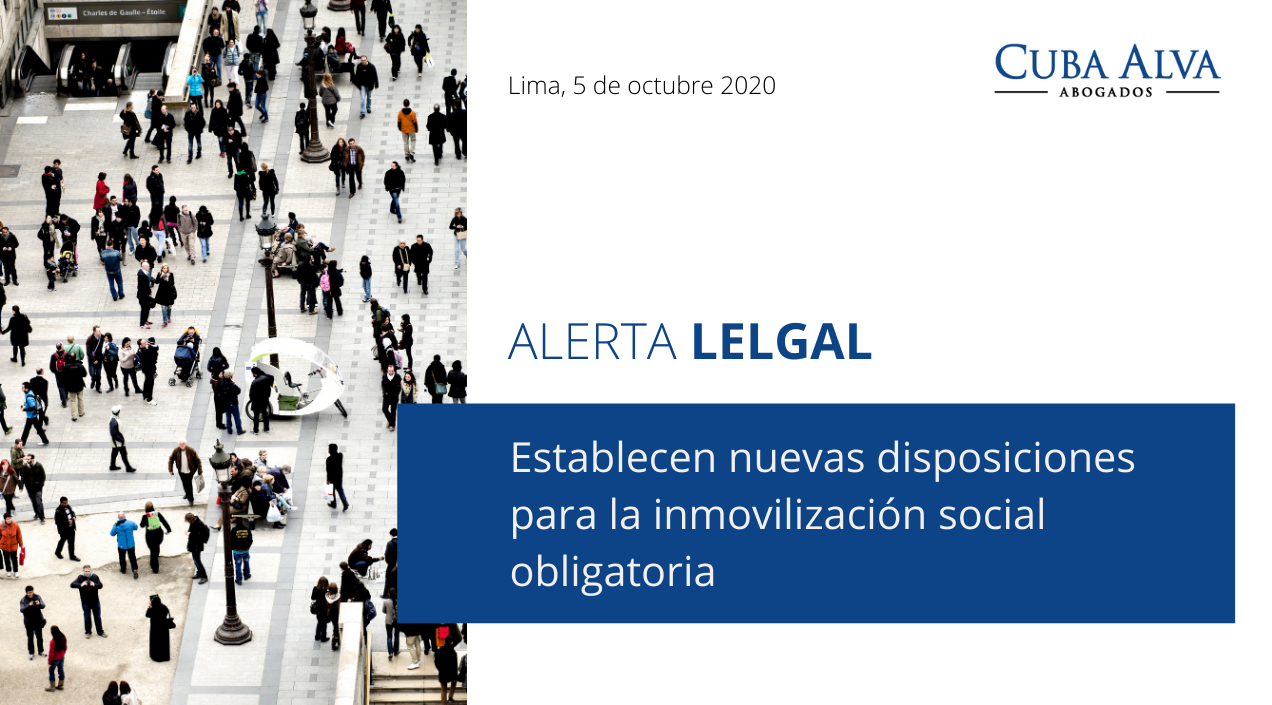 Alerta Legal - 5 de octubre 2020