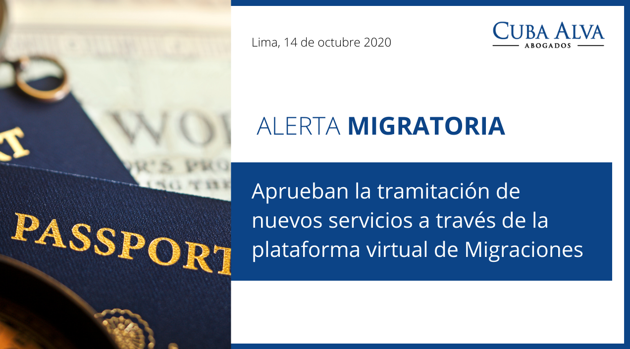 Alerta Migratoria - 14. Octubre 2020