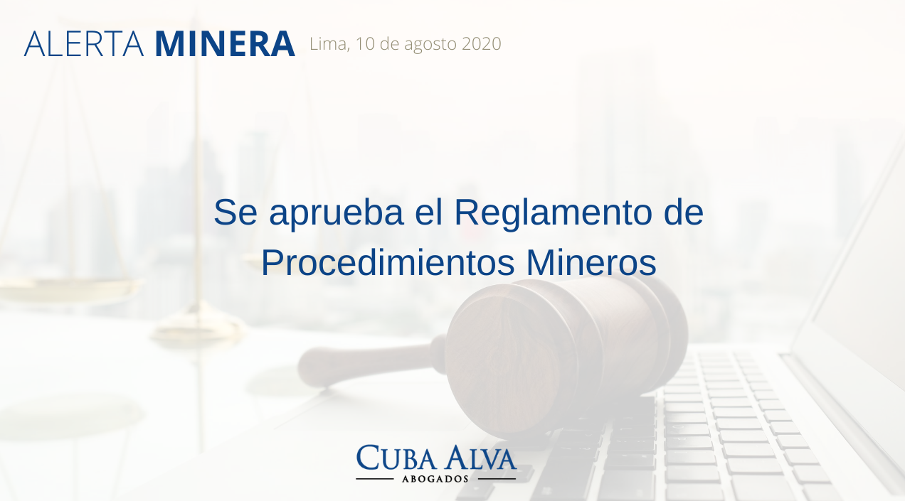 Alerta Minera- 10. Agosto 2020