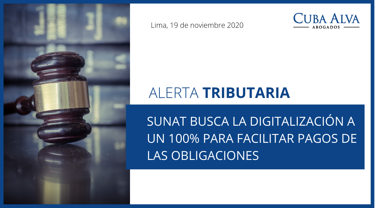Alerta Tributaria — 19 de Noviembre de 2020