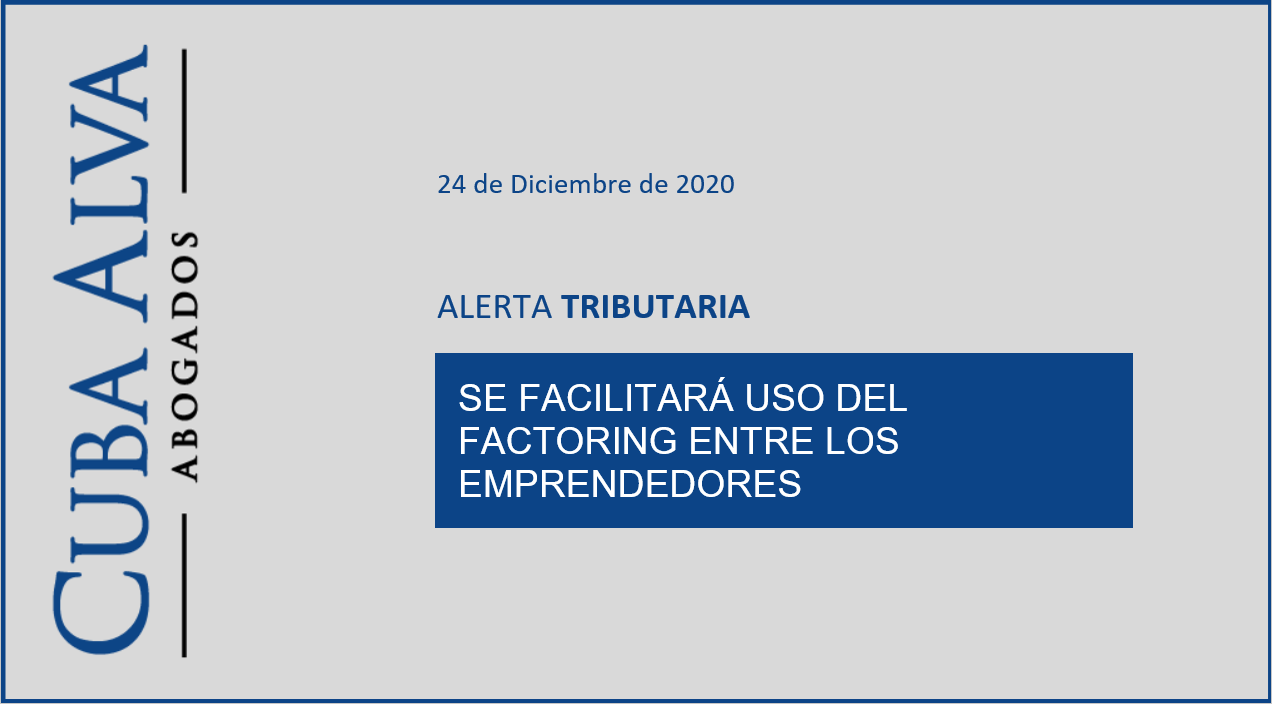 Alerta Tributaria - 24. Diciembre 2020